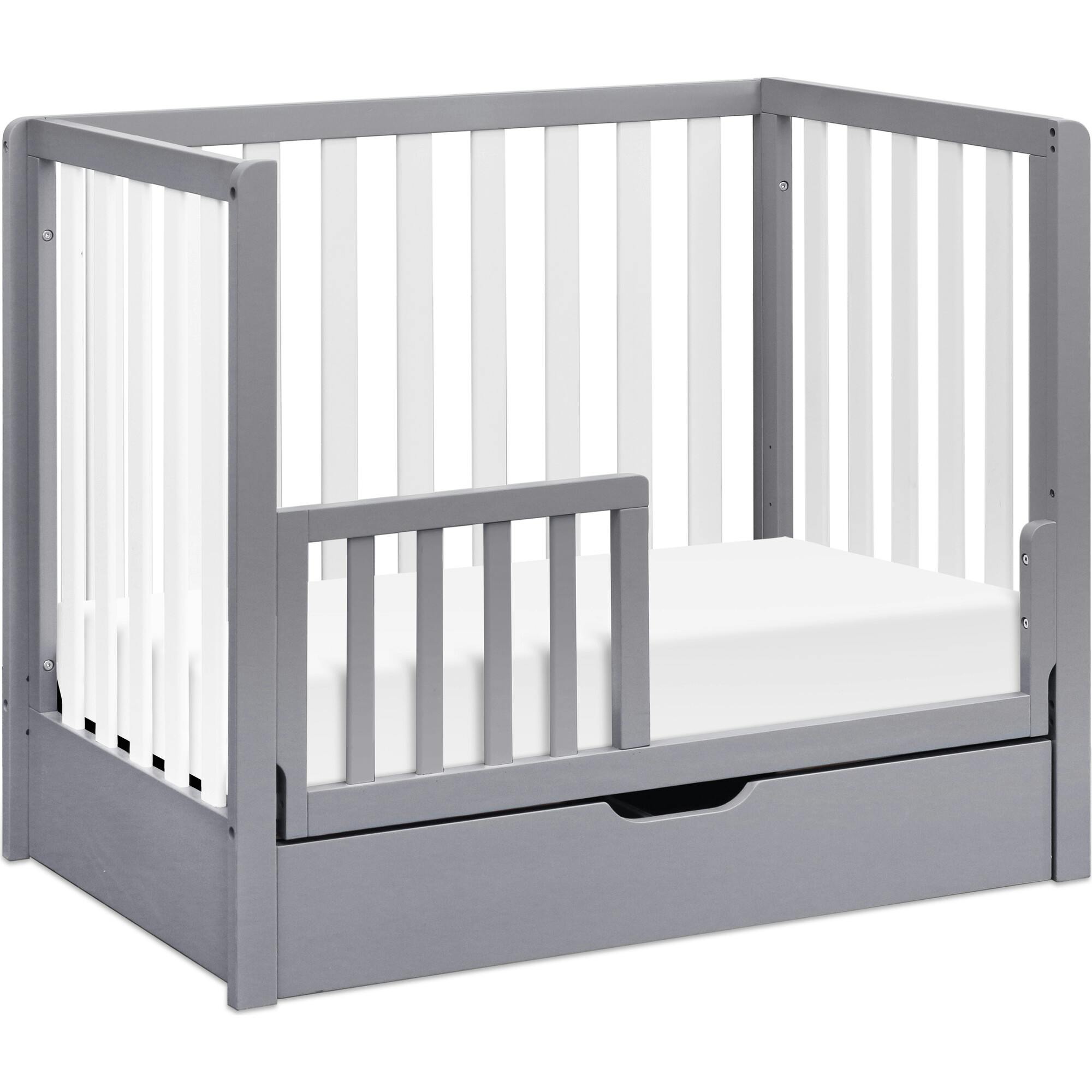 Colby 4-in-1 Convertible Mini Crib With Trundle