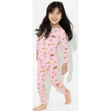 Valentines Kittens Bamboo Kids Pajamas