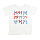 Patriotic Cutie Short Sleeve T-Shirt - White