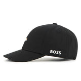 Black Embroidered Baseball Cap