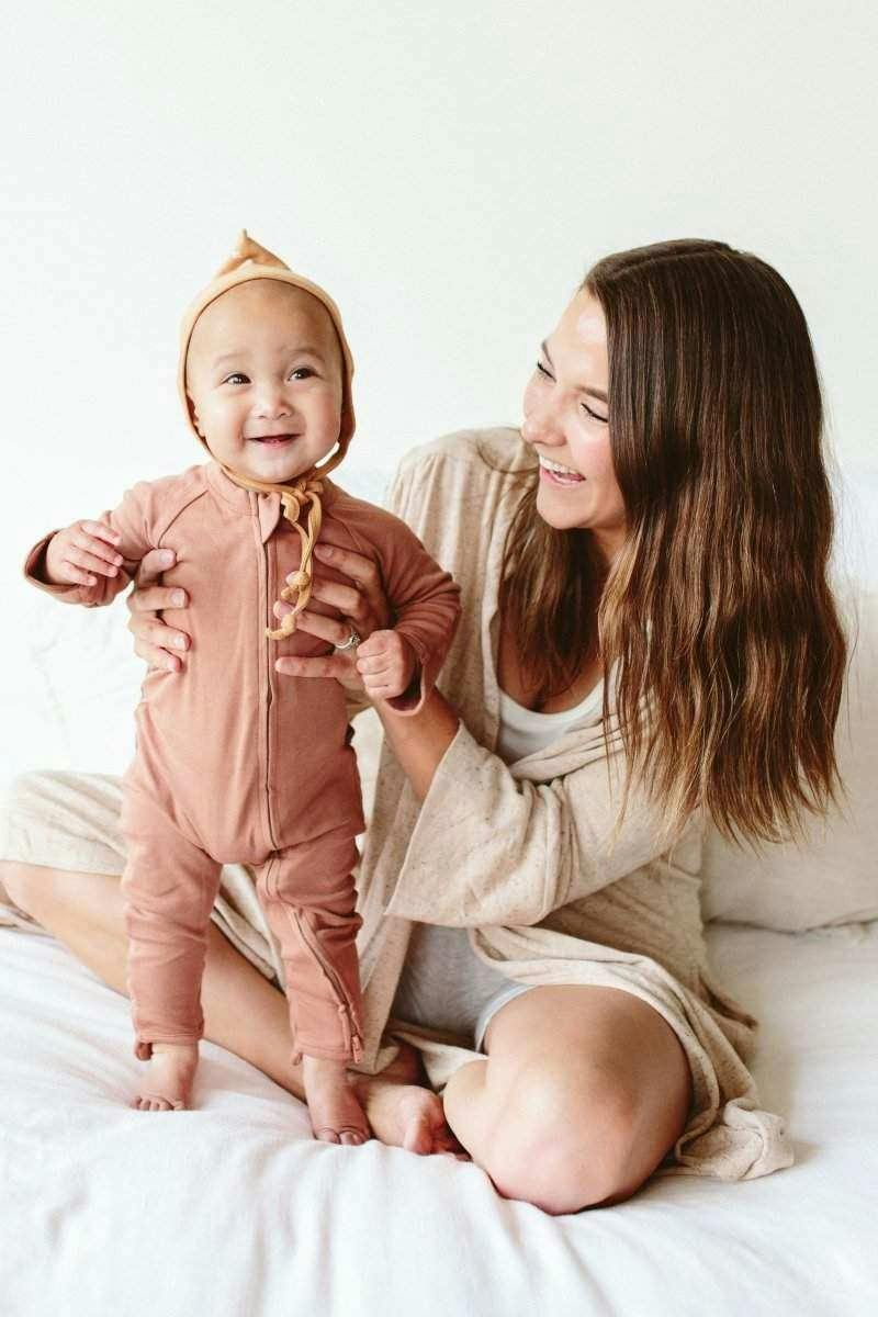 GROW WITH YOU FOOTIE | HIGH PRAIRIE — Bamboo Organic Cotton Blend, 0–6M