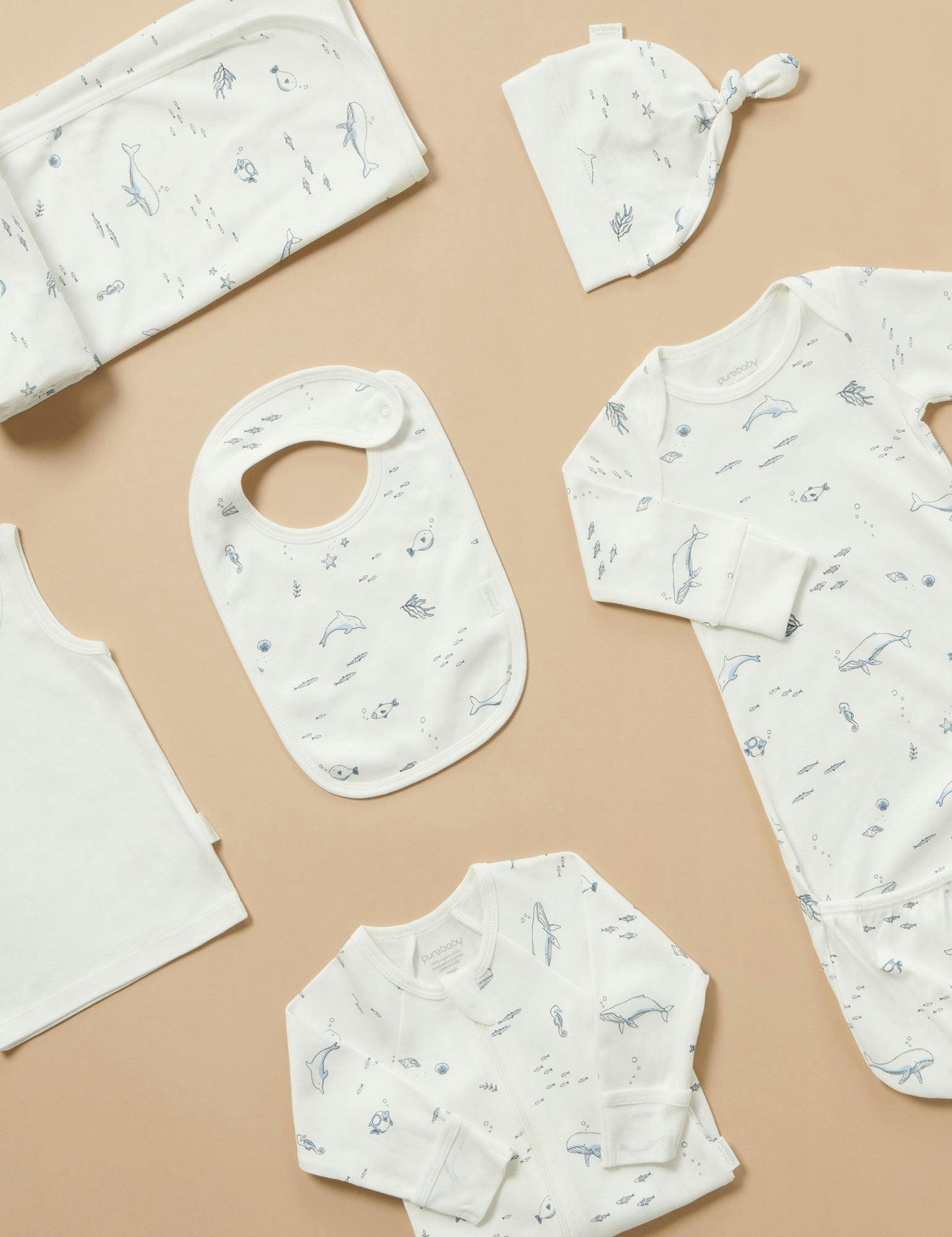 Newborn Hospital Pack Vanilla Nautical Pack