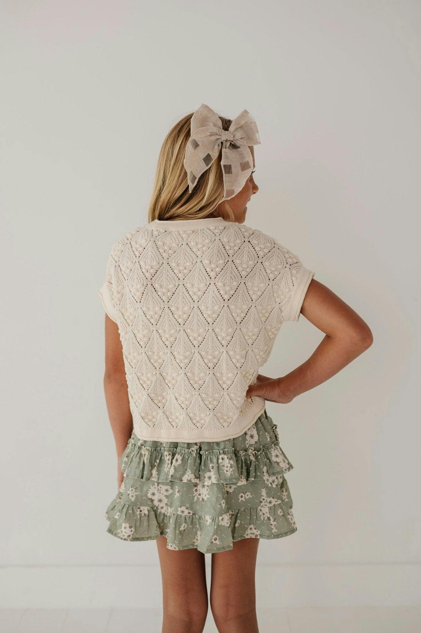 Open Weave Sweater