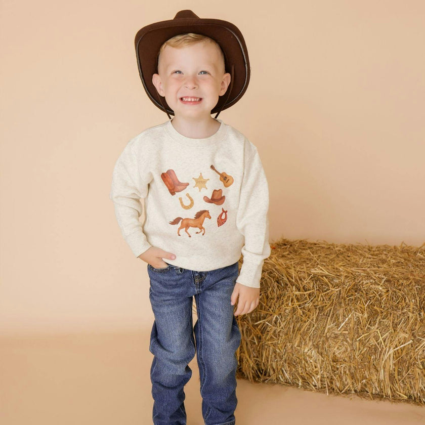 Western Cowboy Sweatshirt