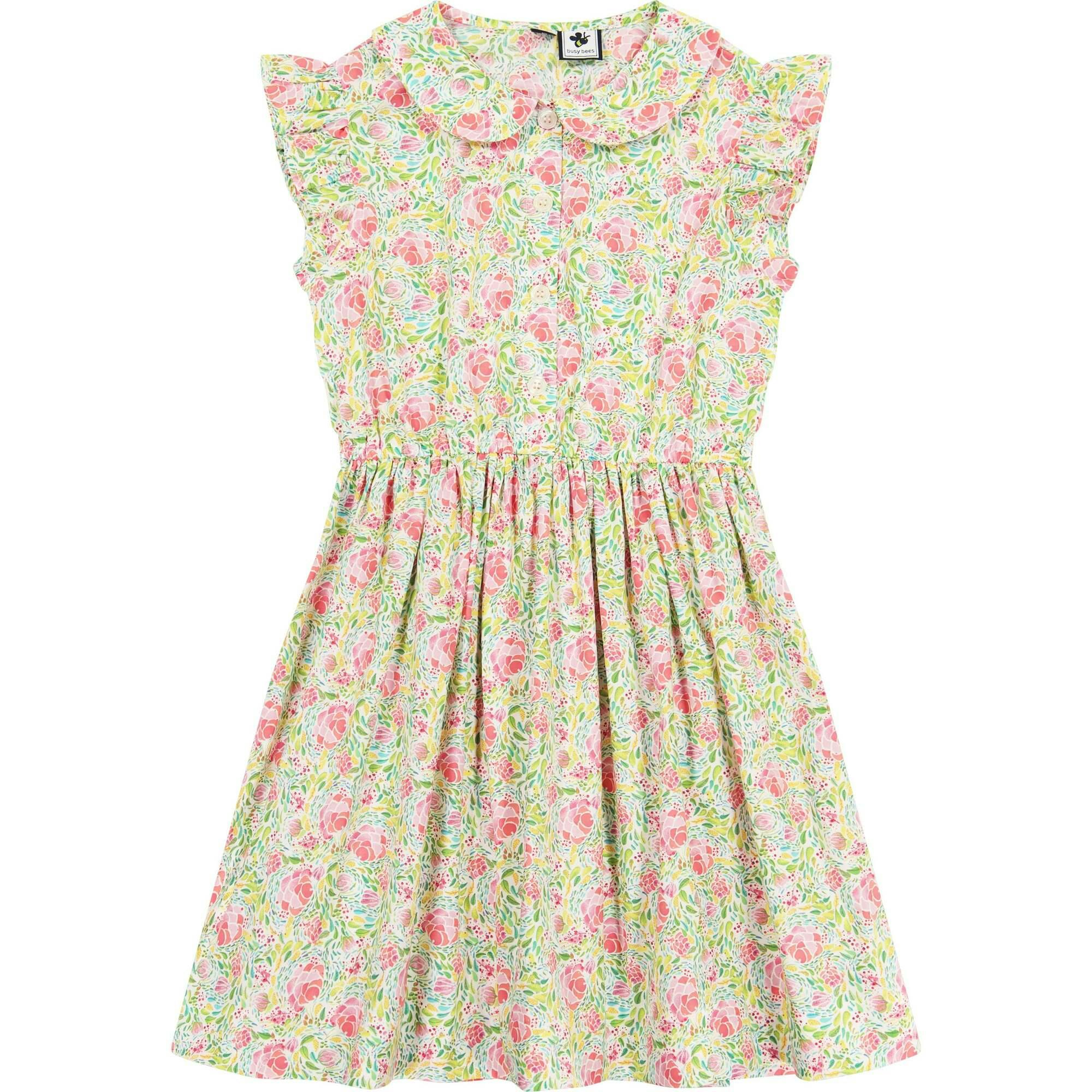Juniper Button Front Dress, Florals