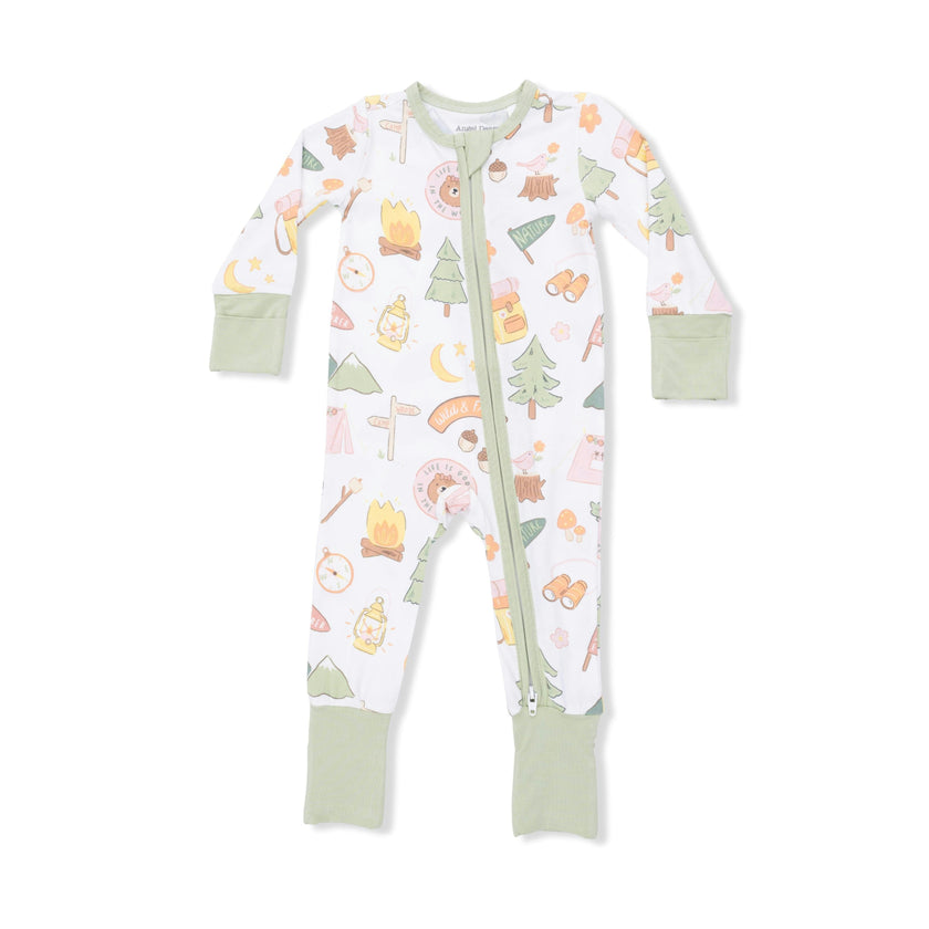 Camping Pink - Convertible Romper