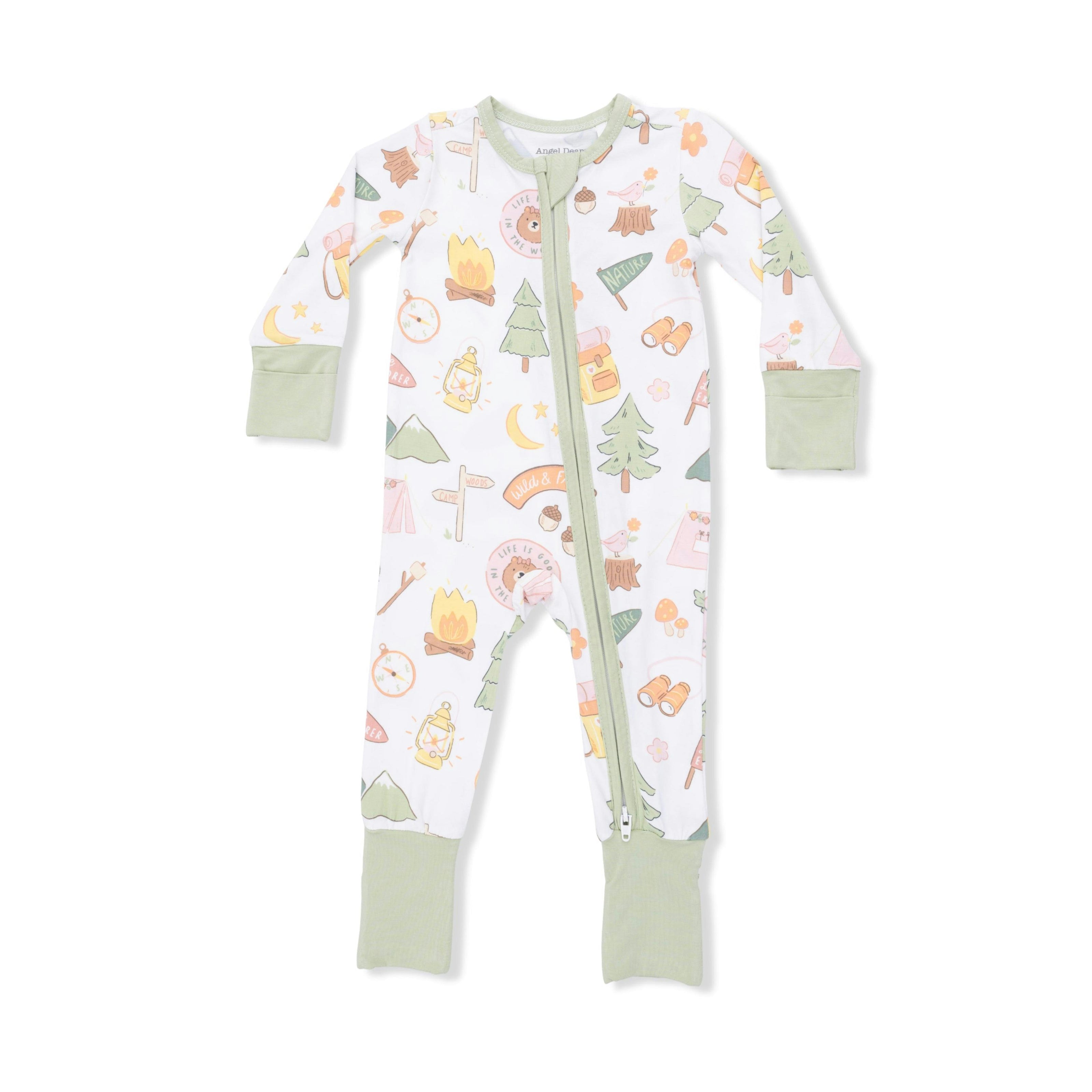 Camping Pink - Convertible Romper