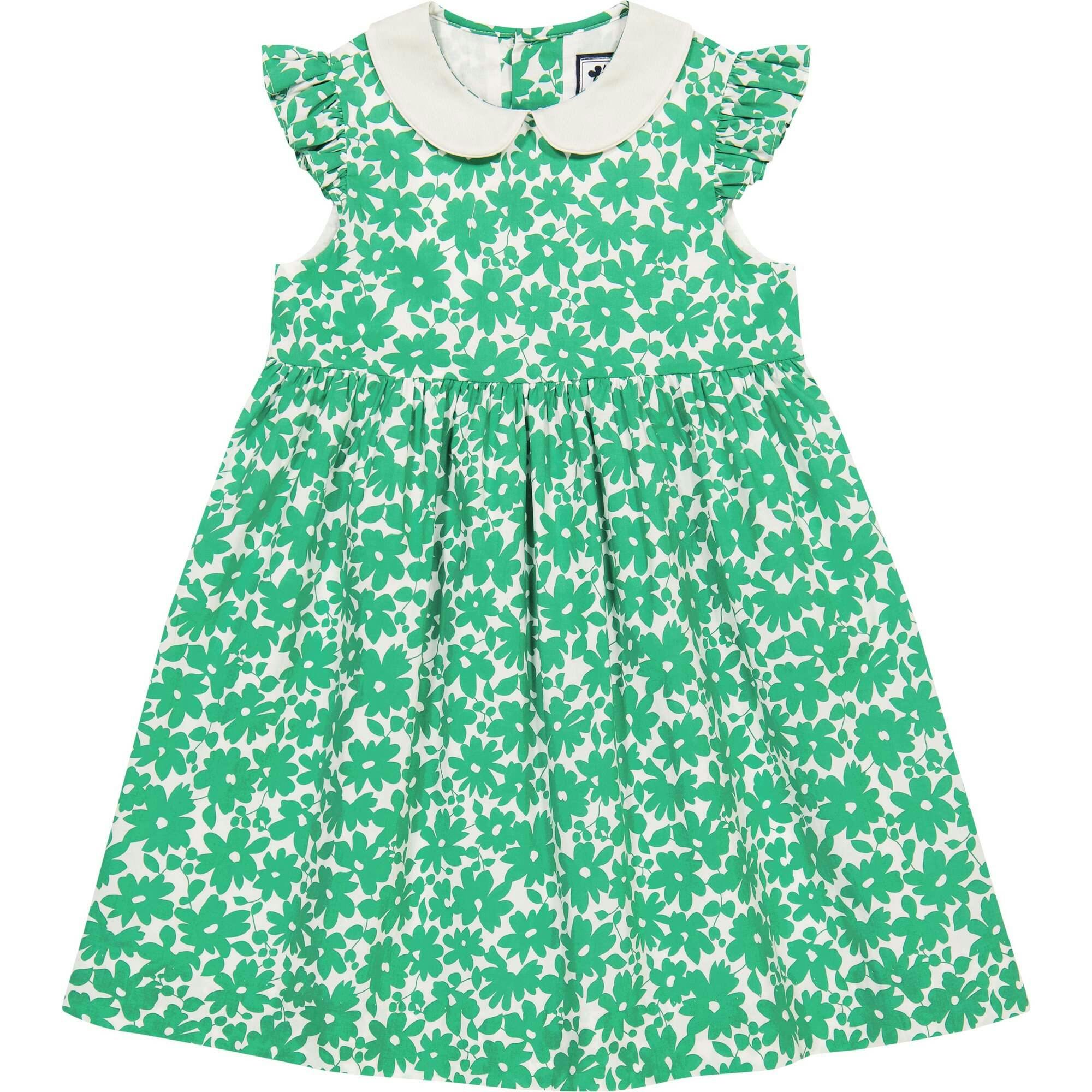 Riley Peter Pan Collar Dress, Green