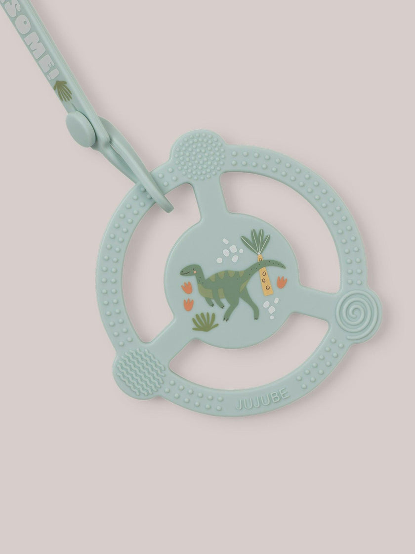 Studio Oh! Silicone Teether Ring With Detachable Clip