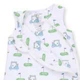 Golf Carts Blue - Sleep Bag