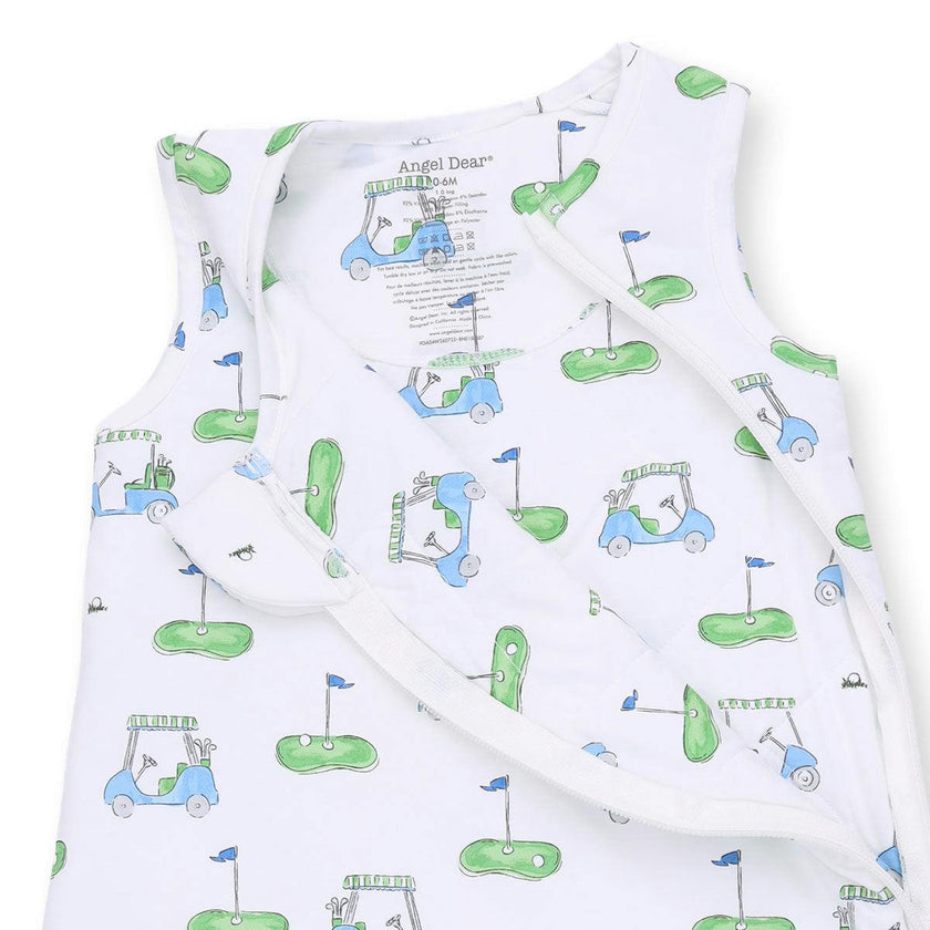 Golf Carts Blue - Sleep Bag