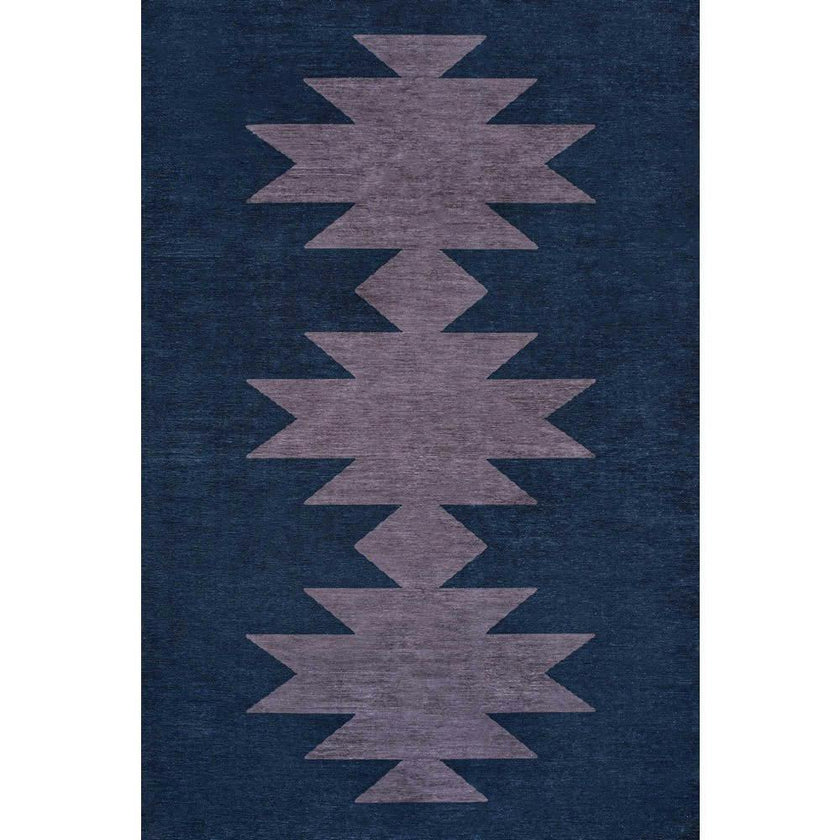 Chayton Minimalist Geometric Machine-washable Area Rug