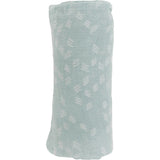 Cotton Muslin Swaddle Blanket - Misty Field