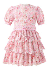Julietta Cotton Embroidered Mini Dress