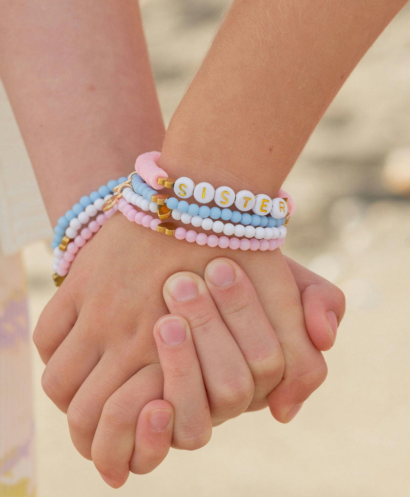 Pretty in Pink Hearts Bracelet Set