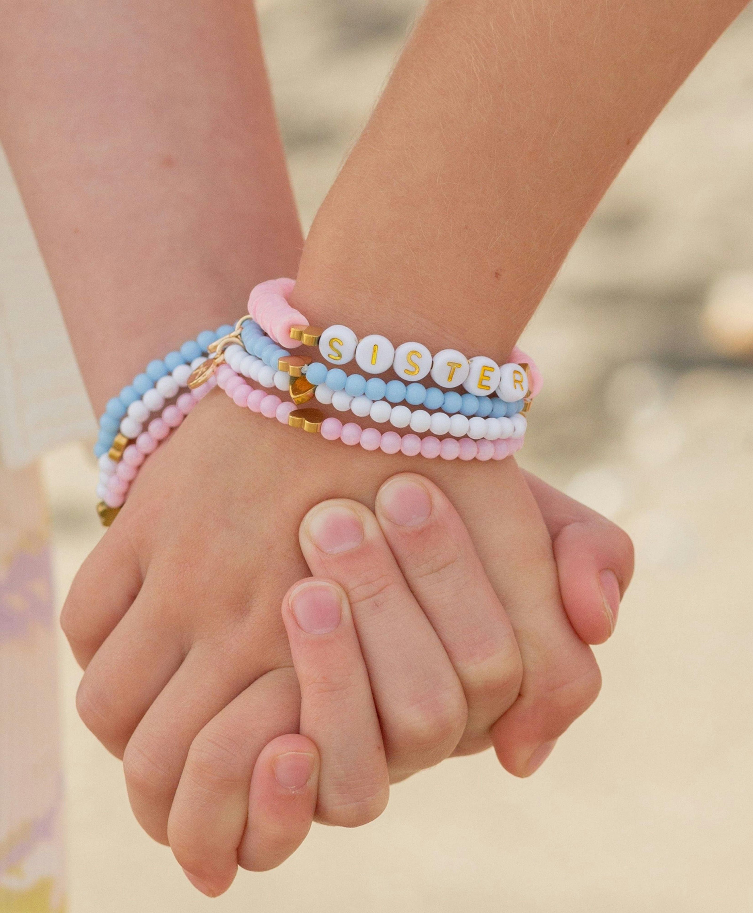 Pretty in Pink Hearts Bracelet Set