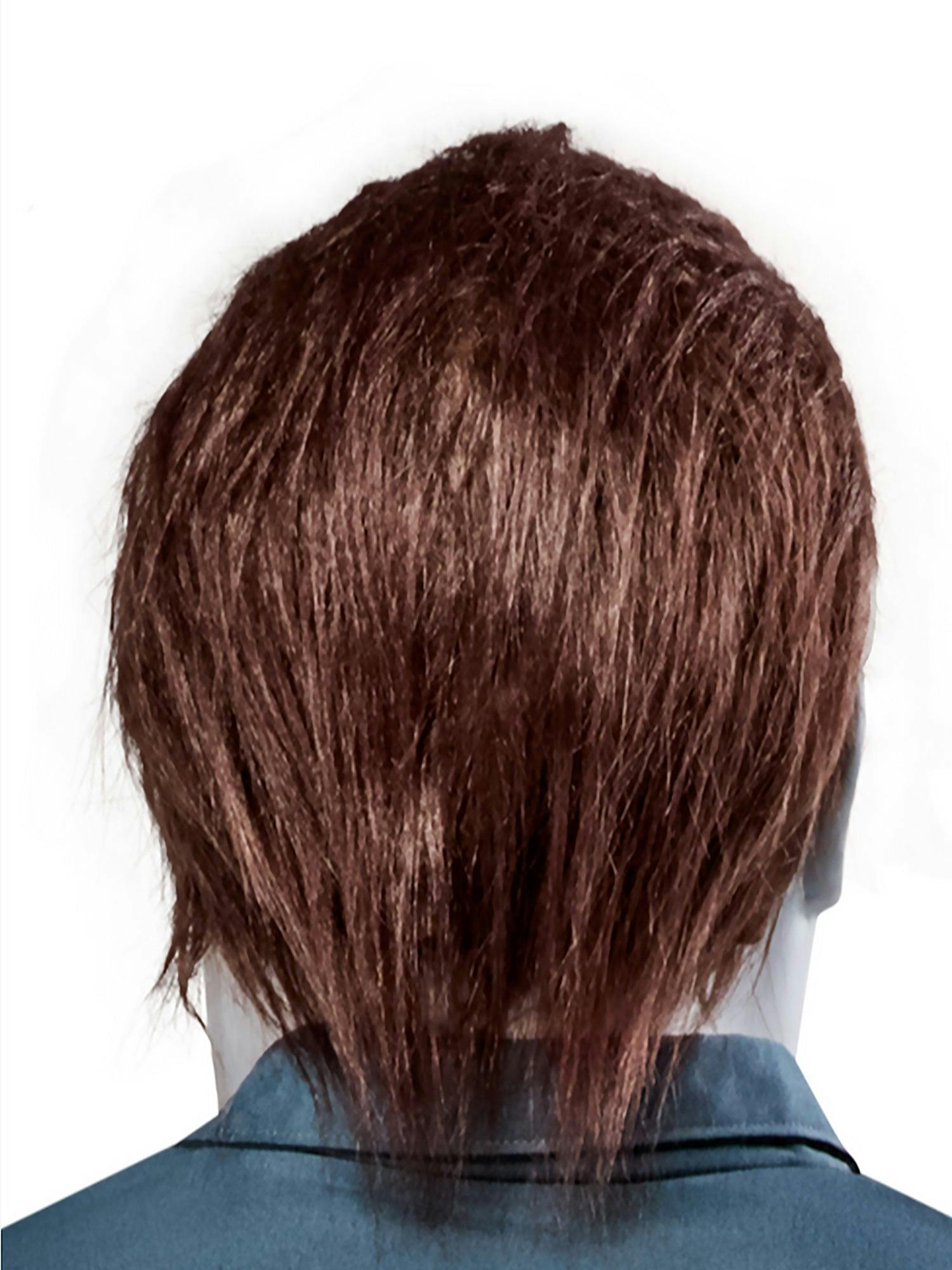 Men's Halloween 2 Michael Myers Overhead Latex Mask with Hair