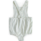 Criss-Cross Overall One-Piece, Green