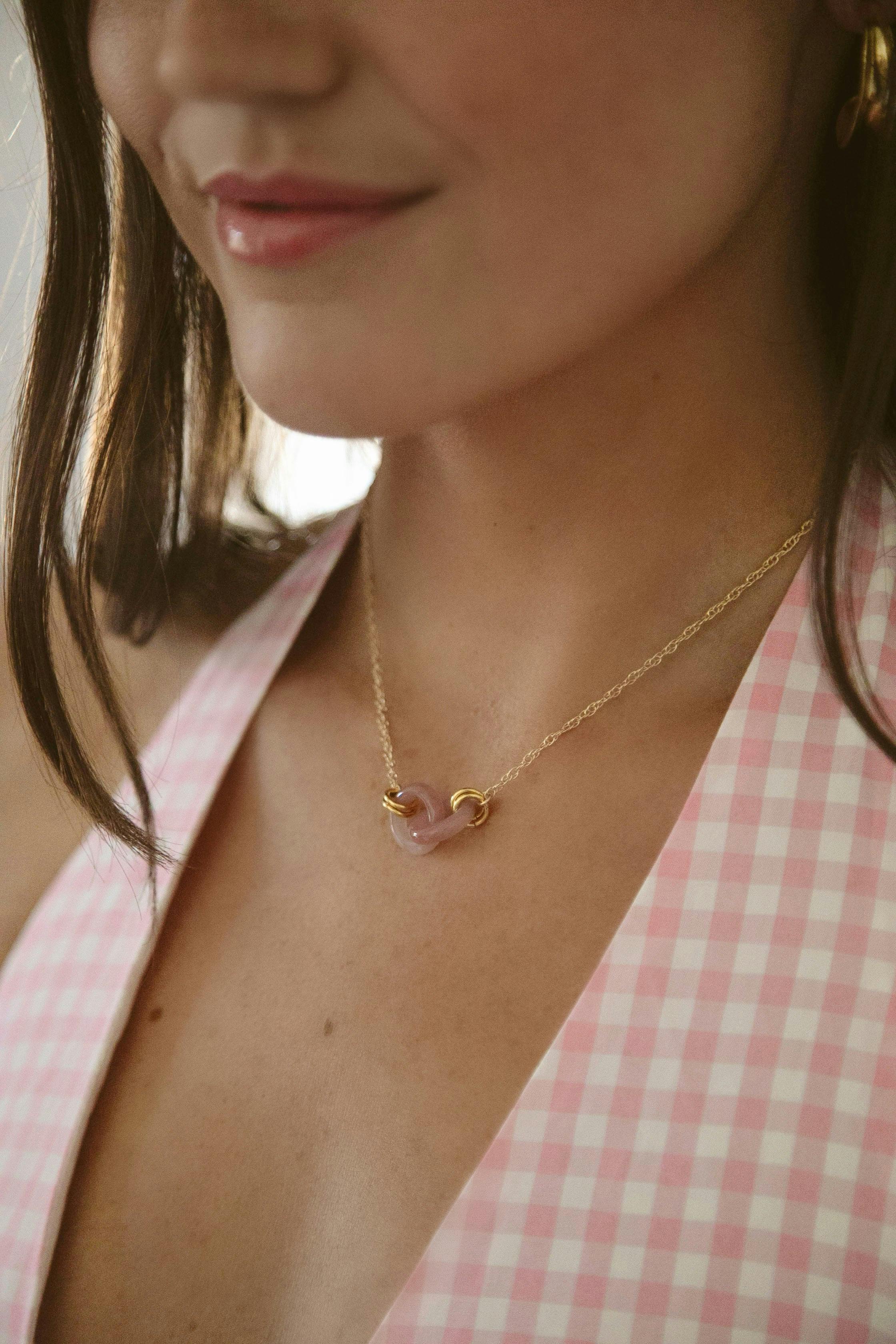 Rose Rings Necklace