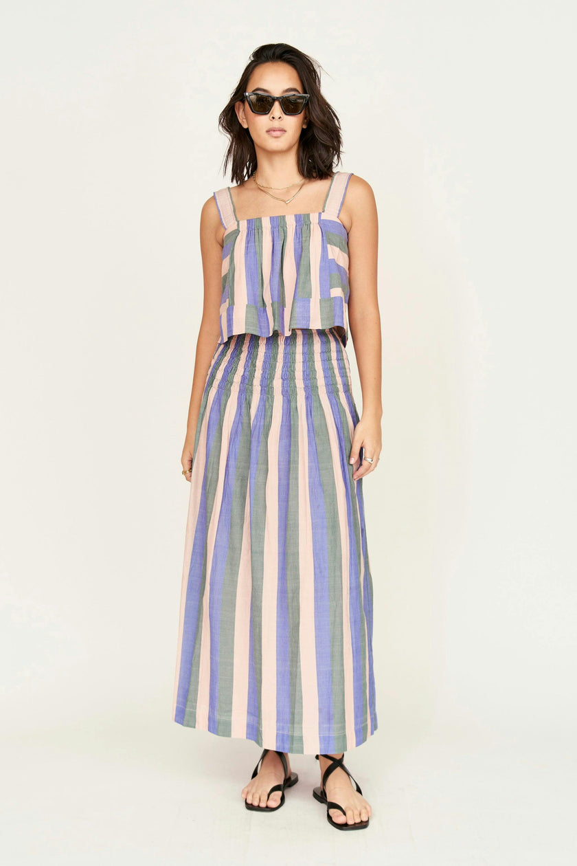 Monaco Tank in Carnival Stripe