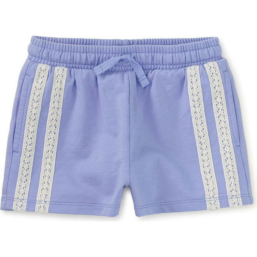 Crochet Sporty Shorts 2.0, Blue