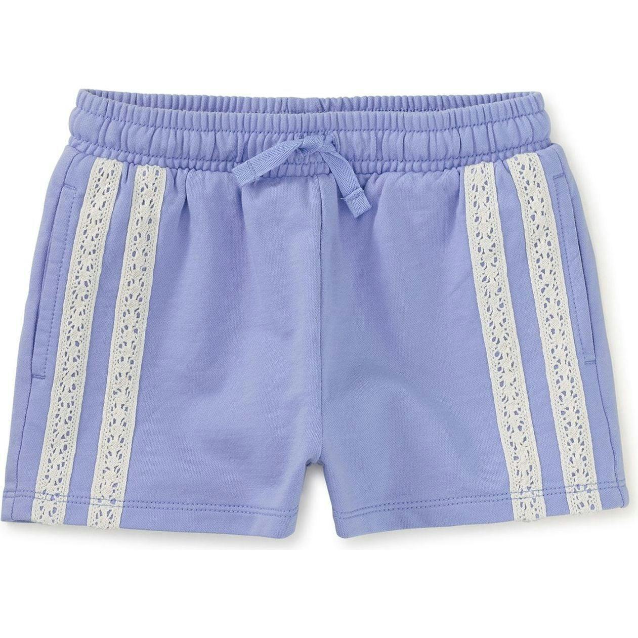 Crochet Sporty Shorts 2.0, Blue