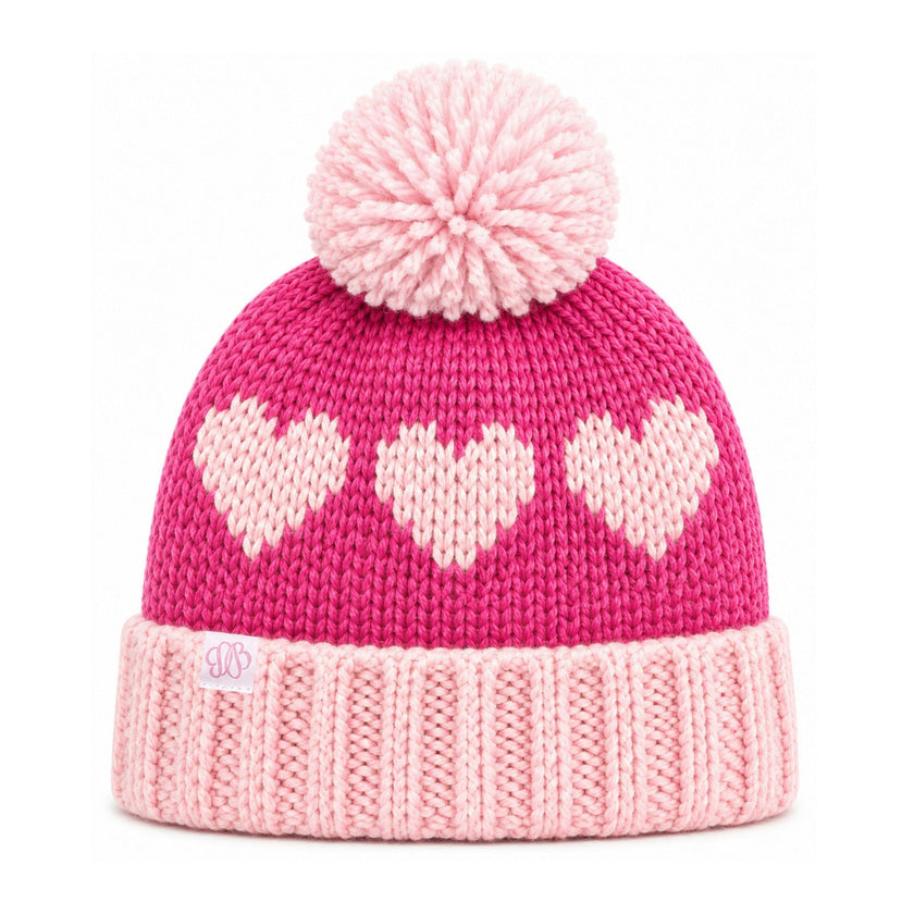 Hearts Knit Accessories Bundle