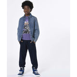 Vintage Festival Cotton Denim Shirt