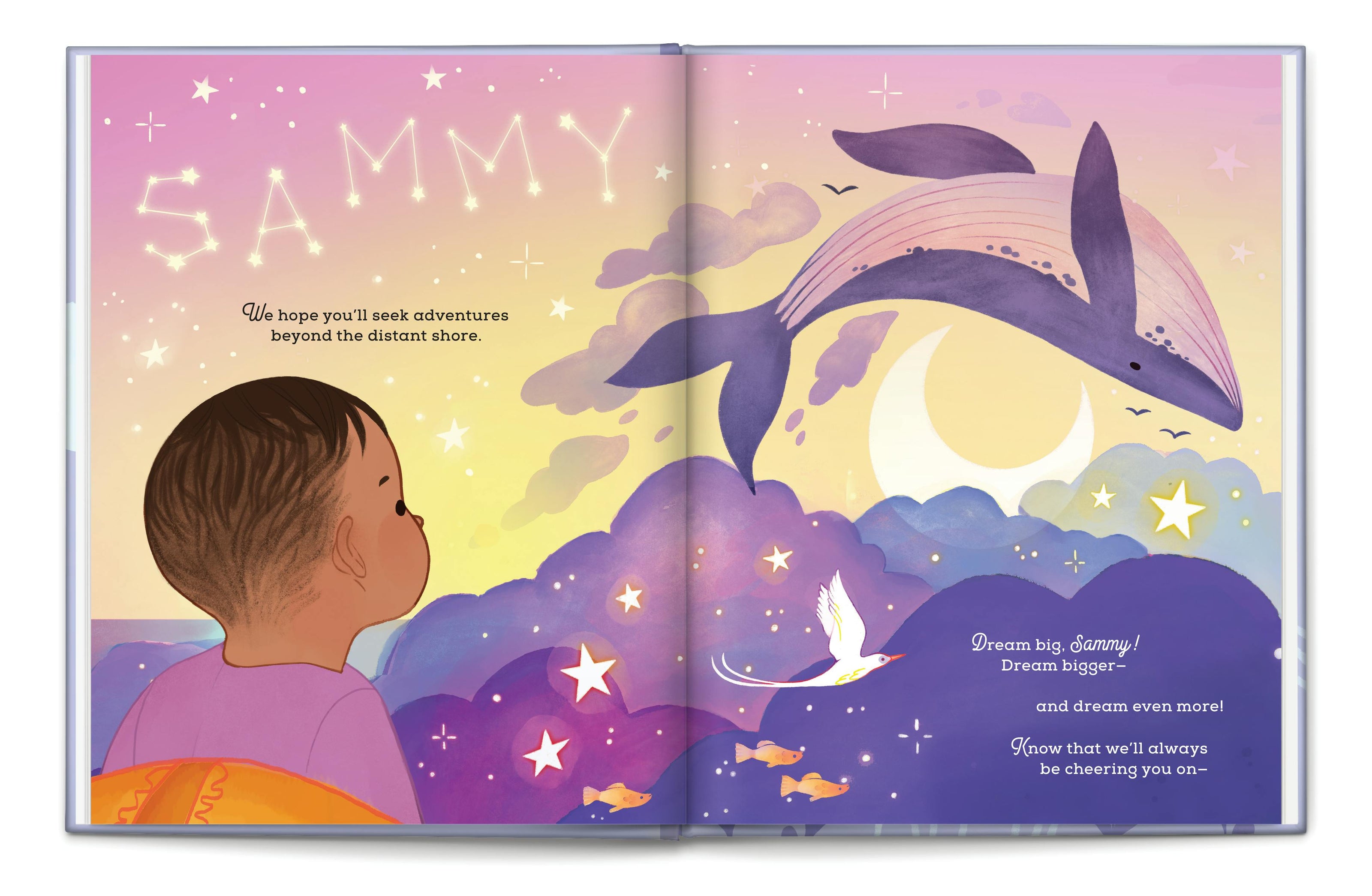 Dreams and Wishes Personalized Book