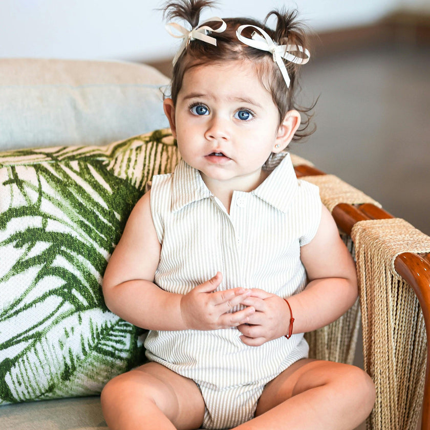 Seersucker Romper