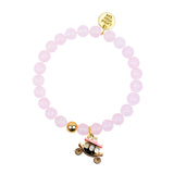 Customizable Camp Name Gemstone Bracelet