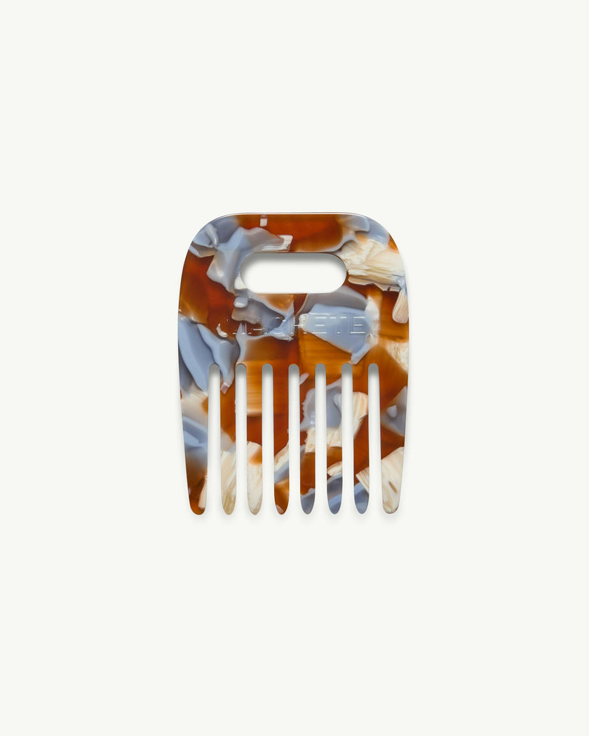 No. 4 Comb in Blue Roma
