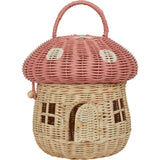 Rattan Mushroom Basket