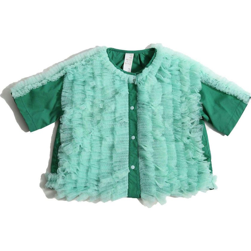 TOULA TIERED RUFFLE BLOUSE