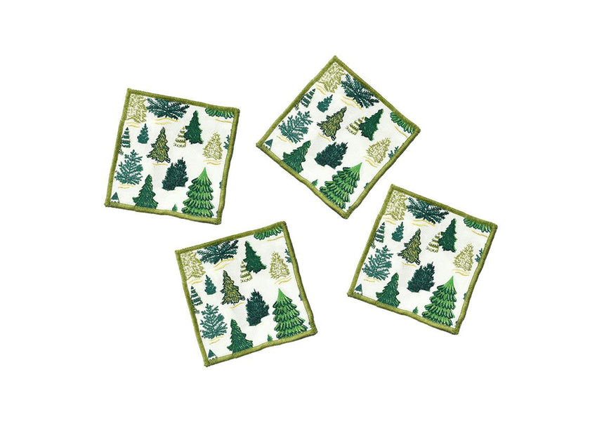 Fir Forest Cocktail Napkins Set of 4