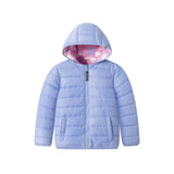 Reversible Color-Changing Puffer Jacket | Pink Bows