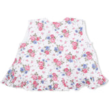 Cabbage Roses - Ruffle Back Top and Bloomer
