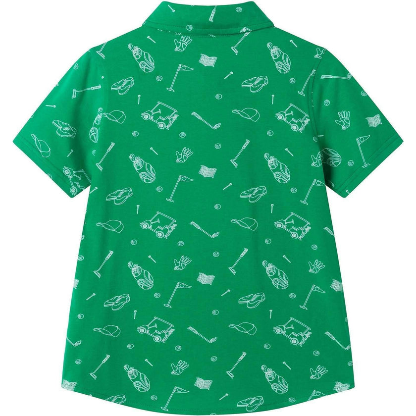 Boys Knit Buttondown | Gone Golfing