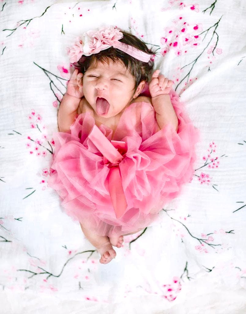 Organic Cotton Muslin Swaddle
