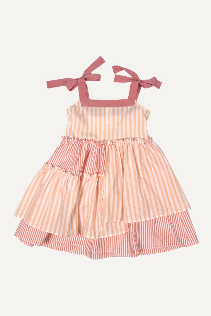 JOY STRIPED DRESS