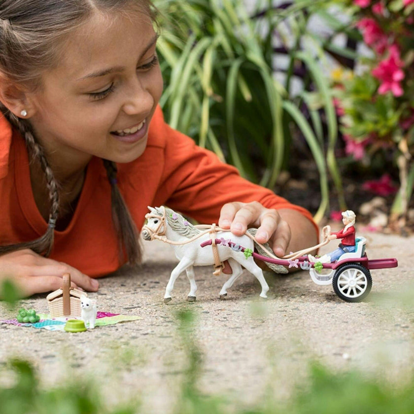 Schleich Club: Small Carriage For The Big Show - 33pc Playset