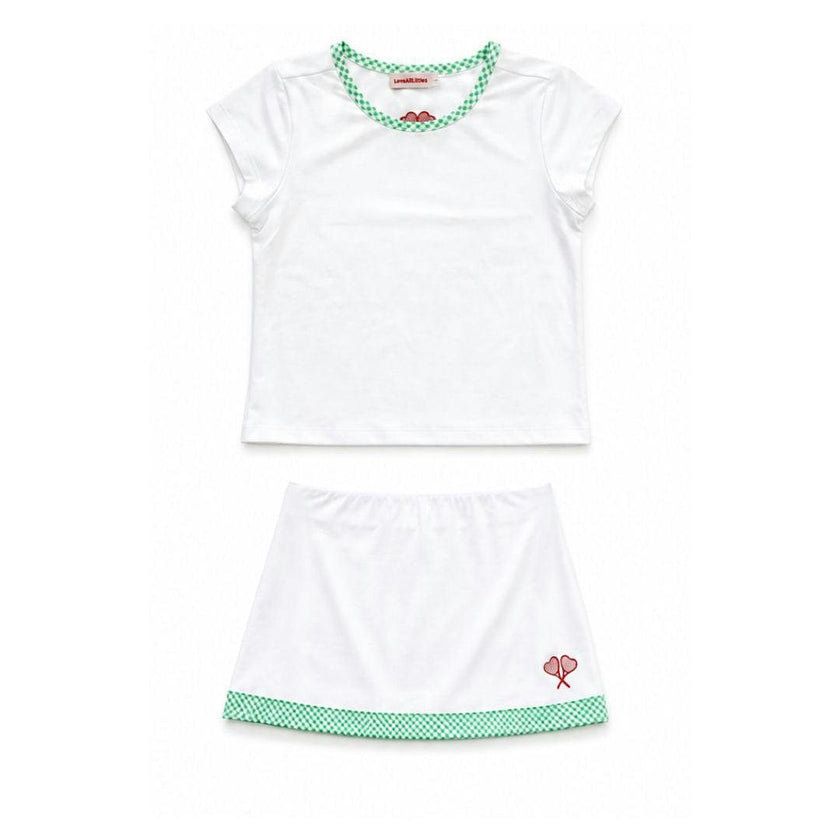 Love All Littles Scarlett Tennis Top