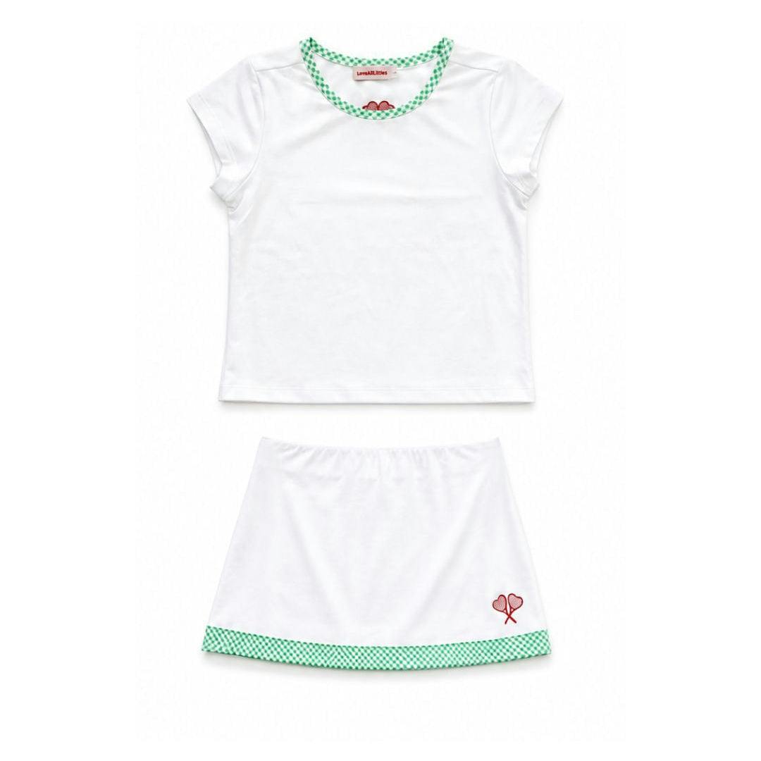 Love All Littles Scarlett Tennis Top