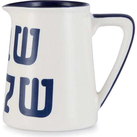 Mensch Jug & Cloth Set