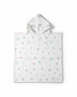 Kids Hooded Beach Poncho - Quick Dry Pool & Swim Towel