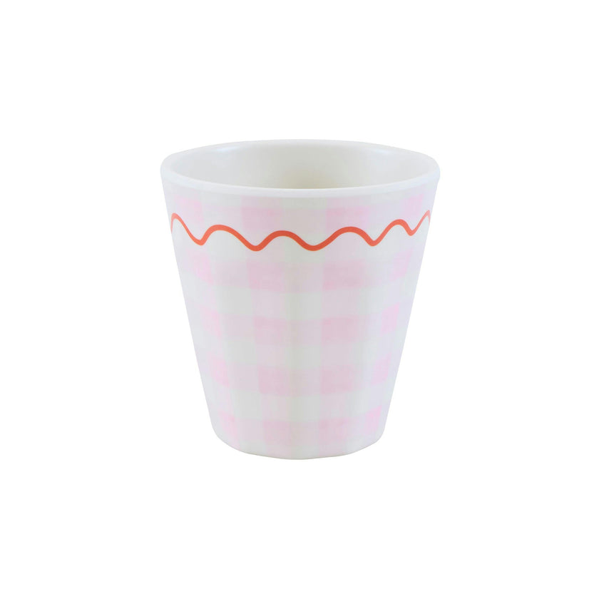 Gingham Reusable Cups