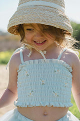 Daisies Tutu - Seafoam