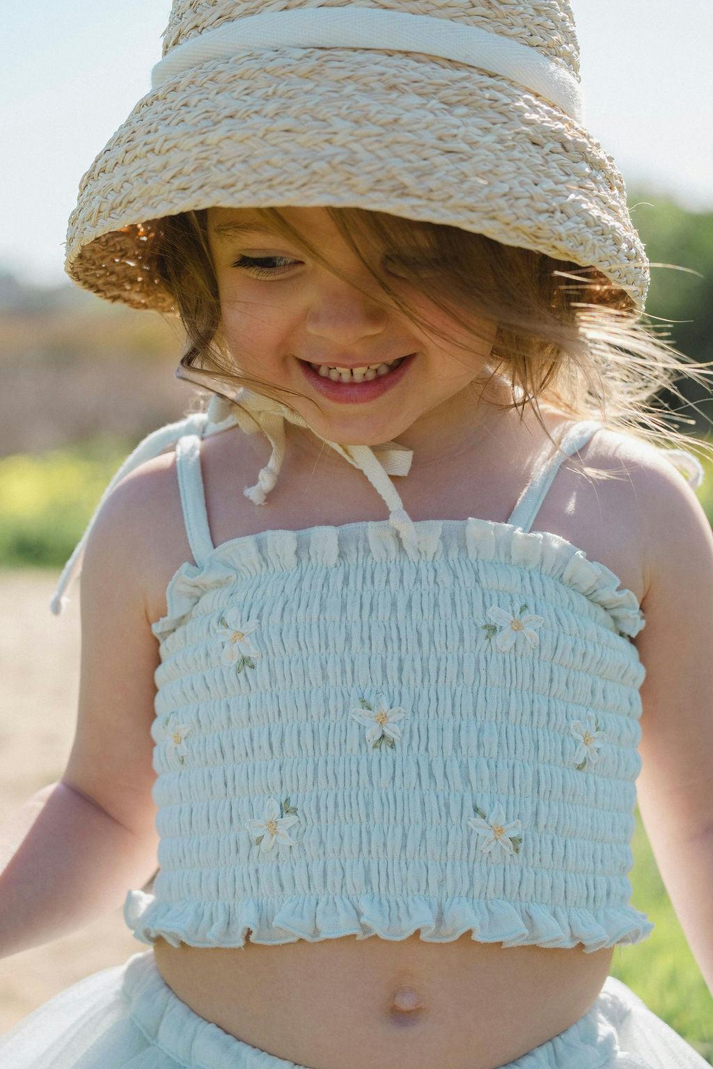 Daisies Tutu - Seafoam