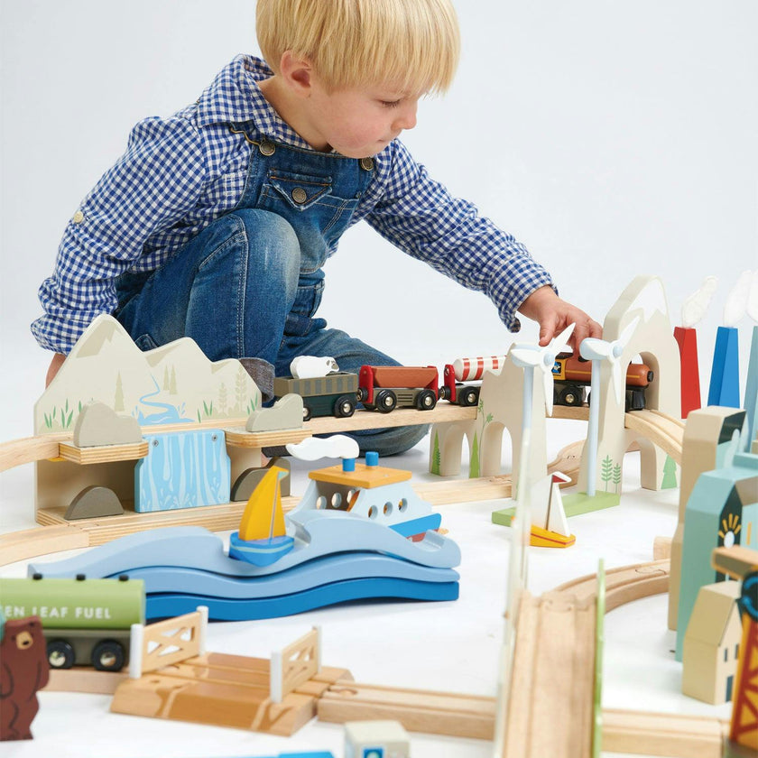 Mountain View Train Set