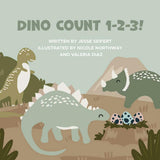 Lucy's Room Dino Count 1-2-3! Board Book Green/Multi